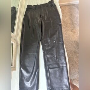 Leather Pants Ultra High Rise size 28 / 6